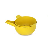 Bamboo Small Mixing Bowl and Colander Set - Lemon