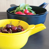 Bamboo Small Mixing Bowl and Colander Set - Lemon